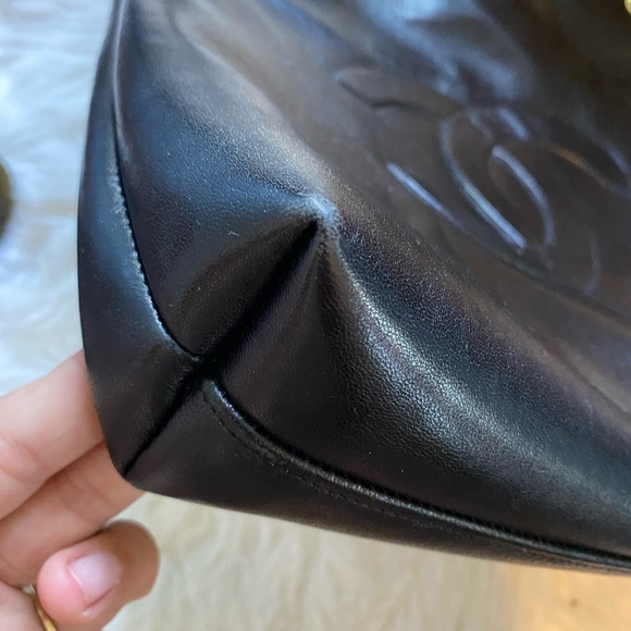 Chanel fashion Black Leather Chain Shoulder Bag leather - Picture 3 of 11